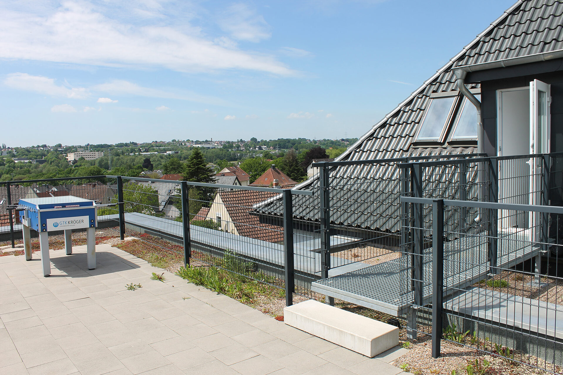 Dachterrasse bei GTK Kröger (Steuerberater für E-Commerce)