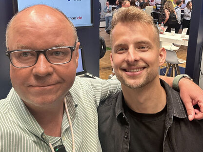 Kai Kröger und Johannes Kliesch von SNOCKS. Snocks ist langjähriger, zufriedener Mandant von GTK Kröger.
