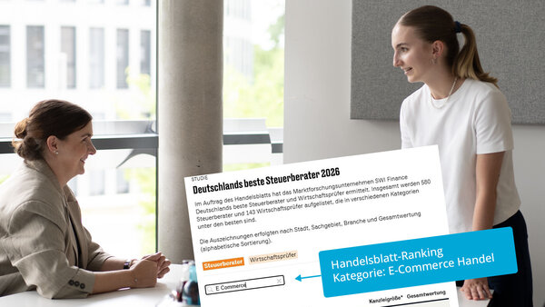 „Beste Steuerberater 2026“ Handelsblatt-Ranking: GTK Kröger ausgezeichnet