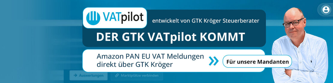 VATpilot für automatisierte Amazon PAN EU VAT-Meldungen 