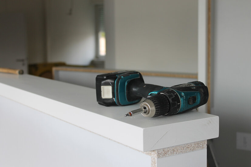 Innenausbau der neuen Büros im zweiten Standort von GTK Kröger