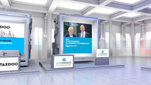 Virtueller Messestand von GTK Kröger E-Commerce Steuerberater beim OHK2020 OHK