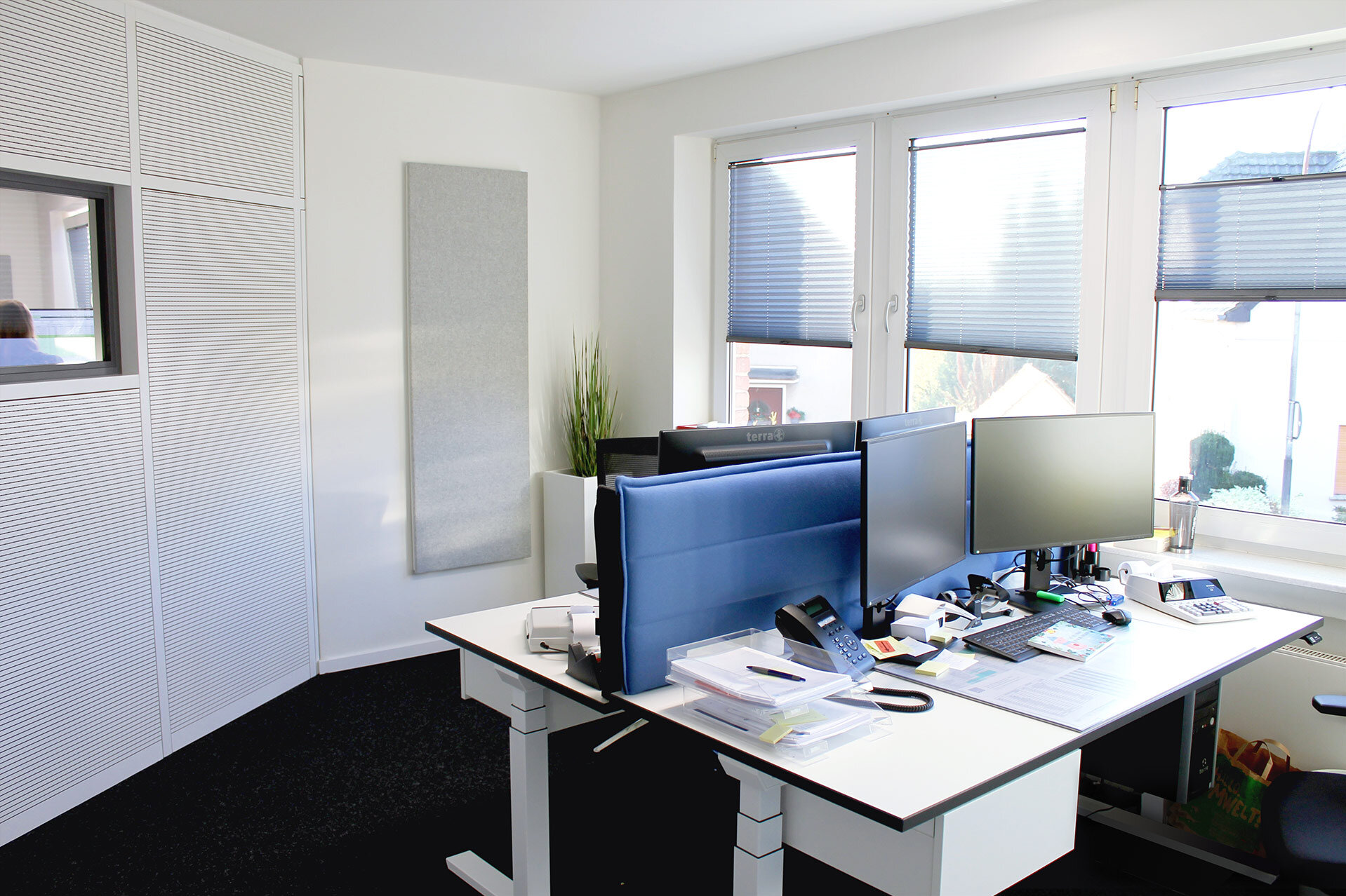 Blick in ein Büro bei GTK Kröger Steuerberater E Commerce