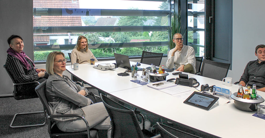  GTK Kröger Team beim Online-Meeting