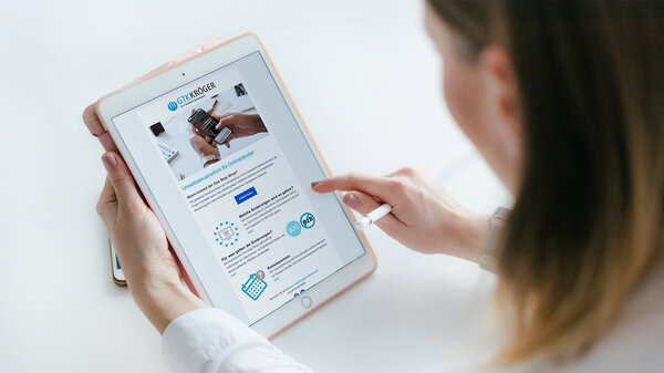 digitaler Newsletter von GTK Kröger E-Commerce Steuerberater 