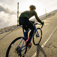 Sportlicher Radfahrer