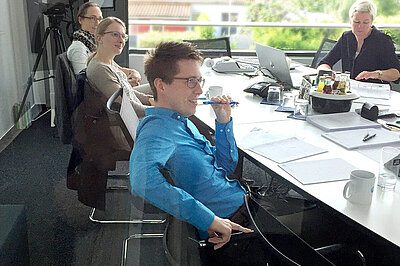 Meeting bei GTK Kröger E-Commerce Steuerberater