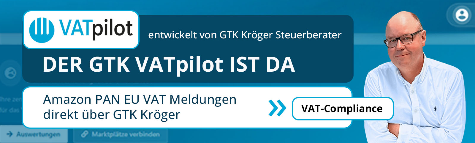 VATpilot für automatisierte Amazon PAN EU VAT-Meldungen und Umsatzsteuer-Compliance
